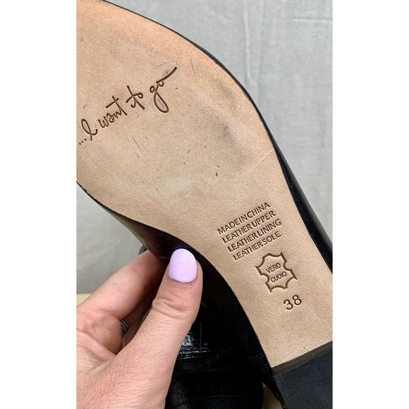 MIMCO Black ‘Samurai’ Ankle Boots size 38 - Picture 4 of 7